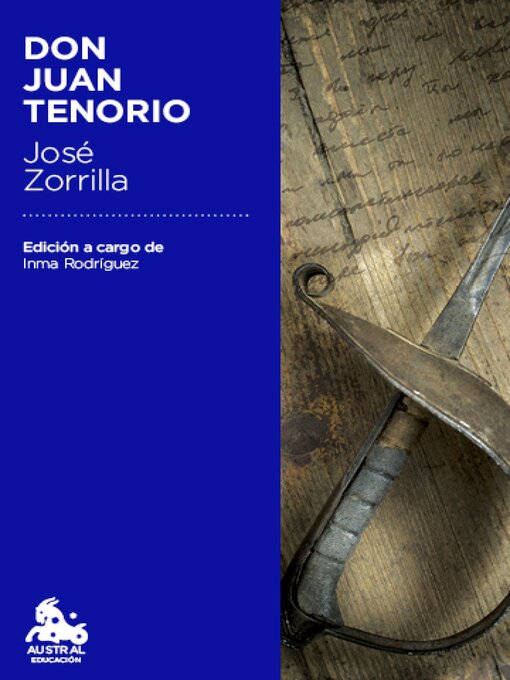 Title details for Don Juan Tenorio by José Zorrilla - Wait list